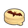 Bat Chocolate-Covered Cookie
