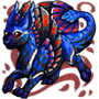 Magical Indigo Jahra Squishy