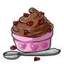 Cherry Chocolate Hearts Ice Cream