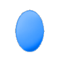 Blue Easter Egg